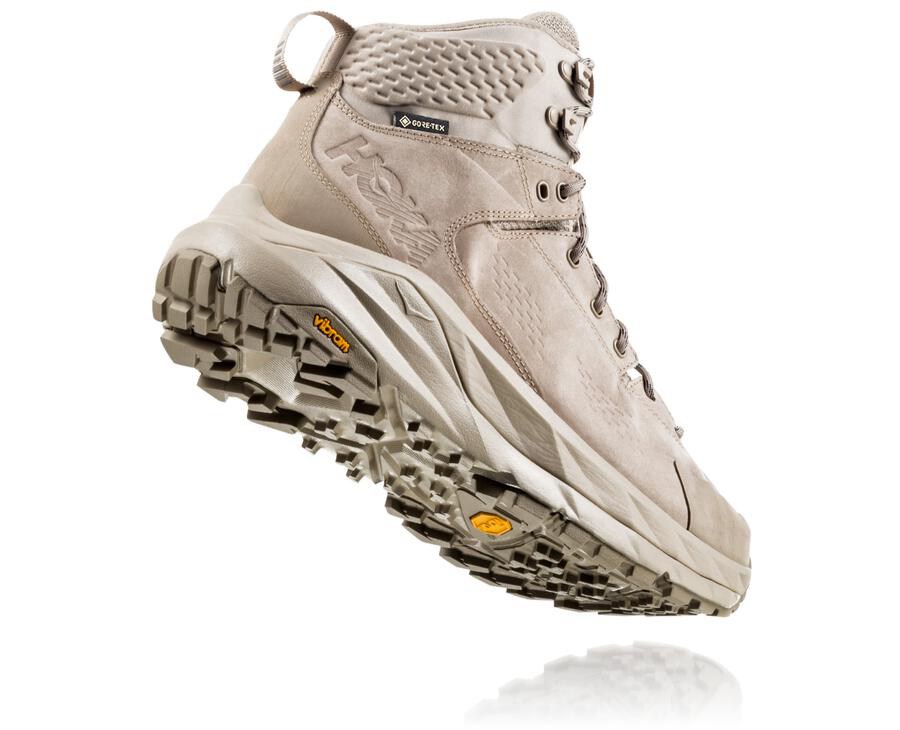 Hoka One One Yürüyüş Botları Erkek Kahverengi - Kaha Gore-Tex - YV3184920